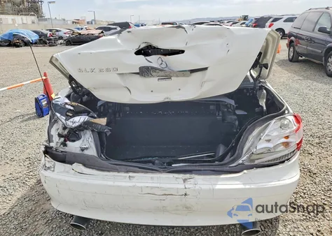 2007 Mercedes-Benz Slk 280 из США, поврежденный, VIN WDBWK54F77F148507